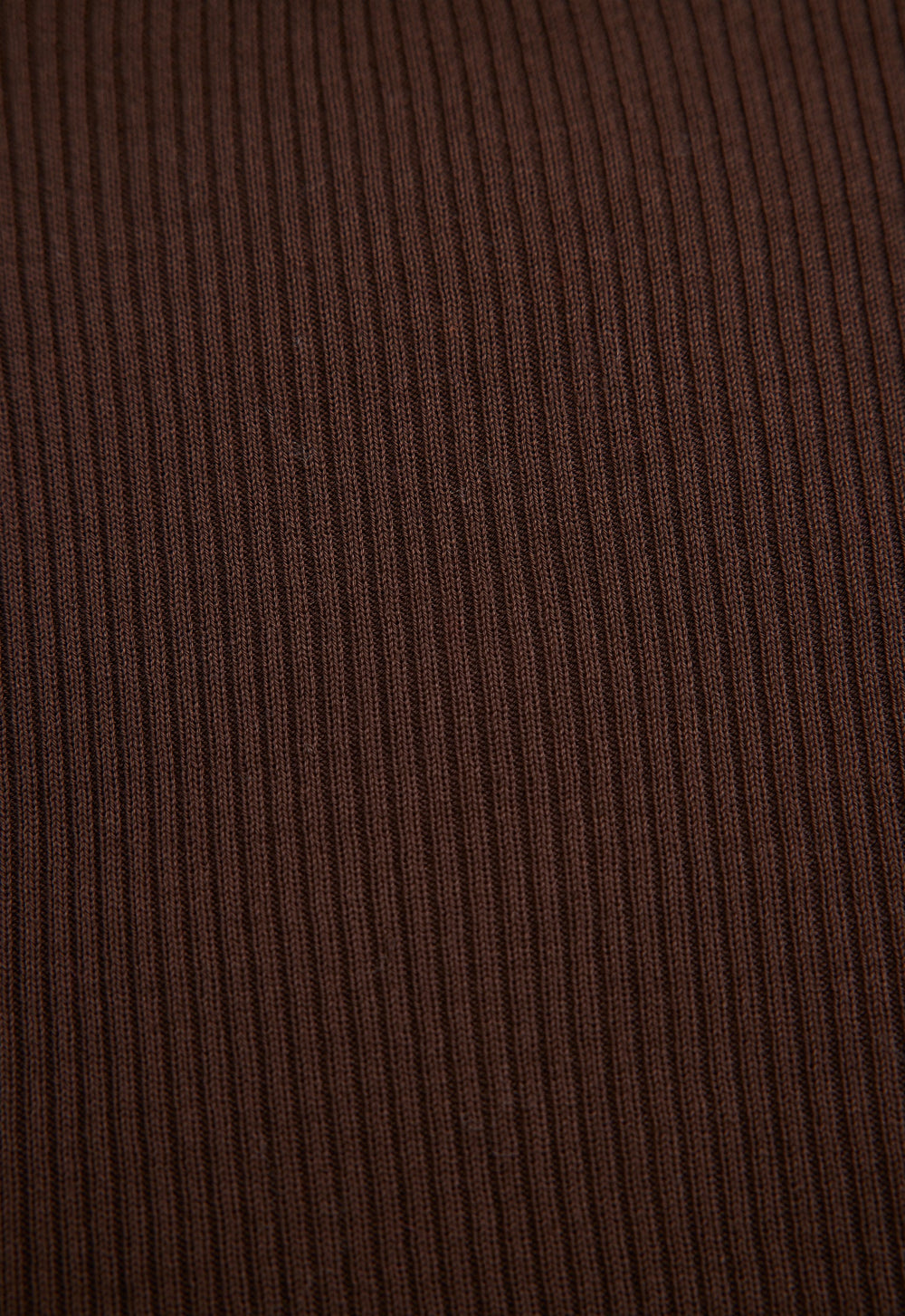 Jac+Jack Alex Ribbed Cotton Sweater - Dark Bronzer